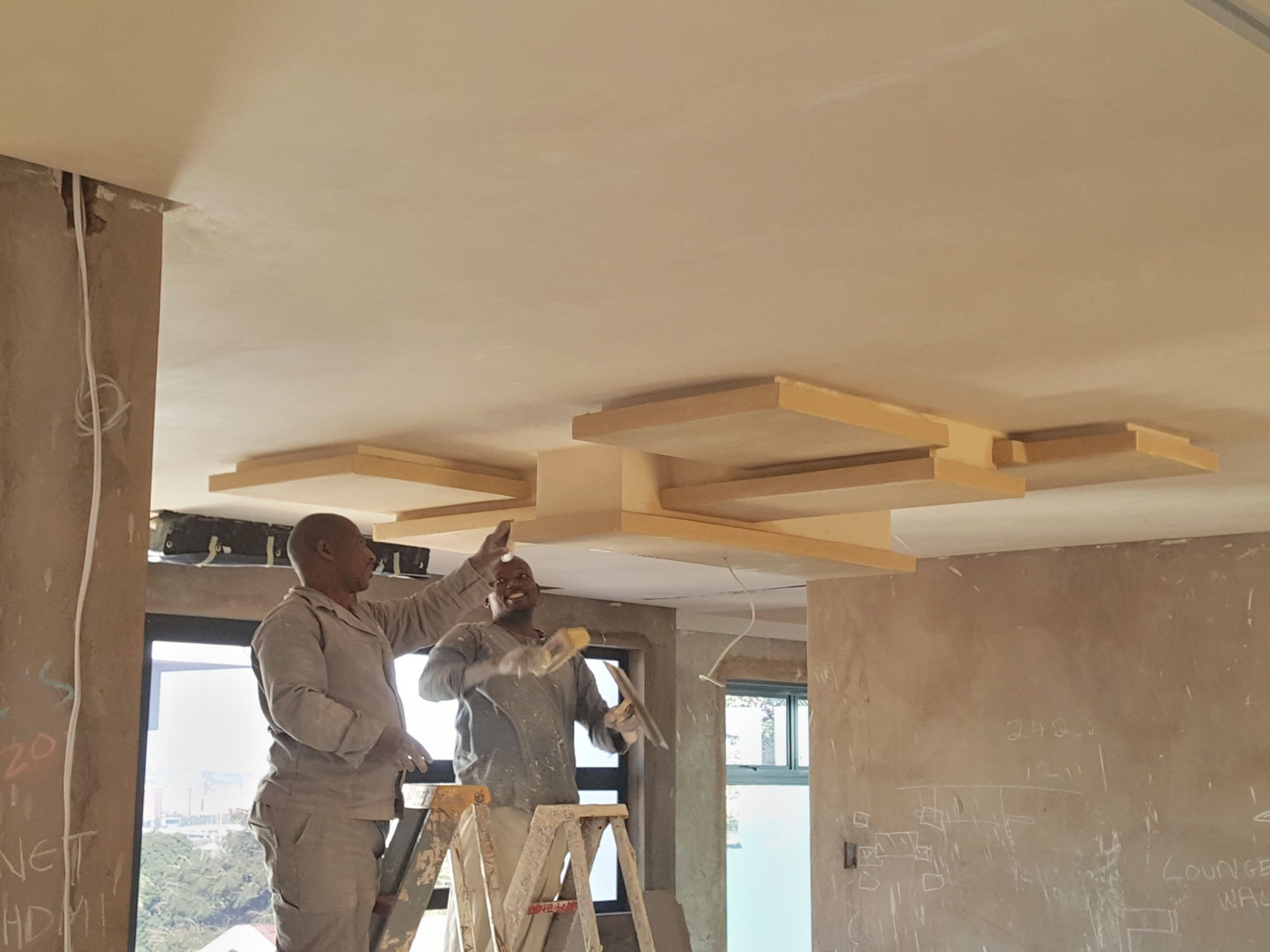 Lounge Suspended Ceiling Feature Ceilings and Partitions Durban